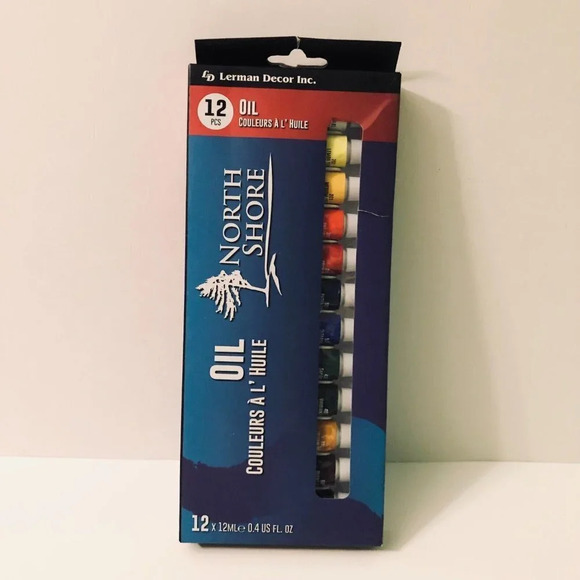 North Shore Oil Paints Set Of 12 12ml Lerman Decor Inc Art  Painting - Picture 14 of 14